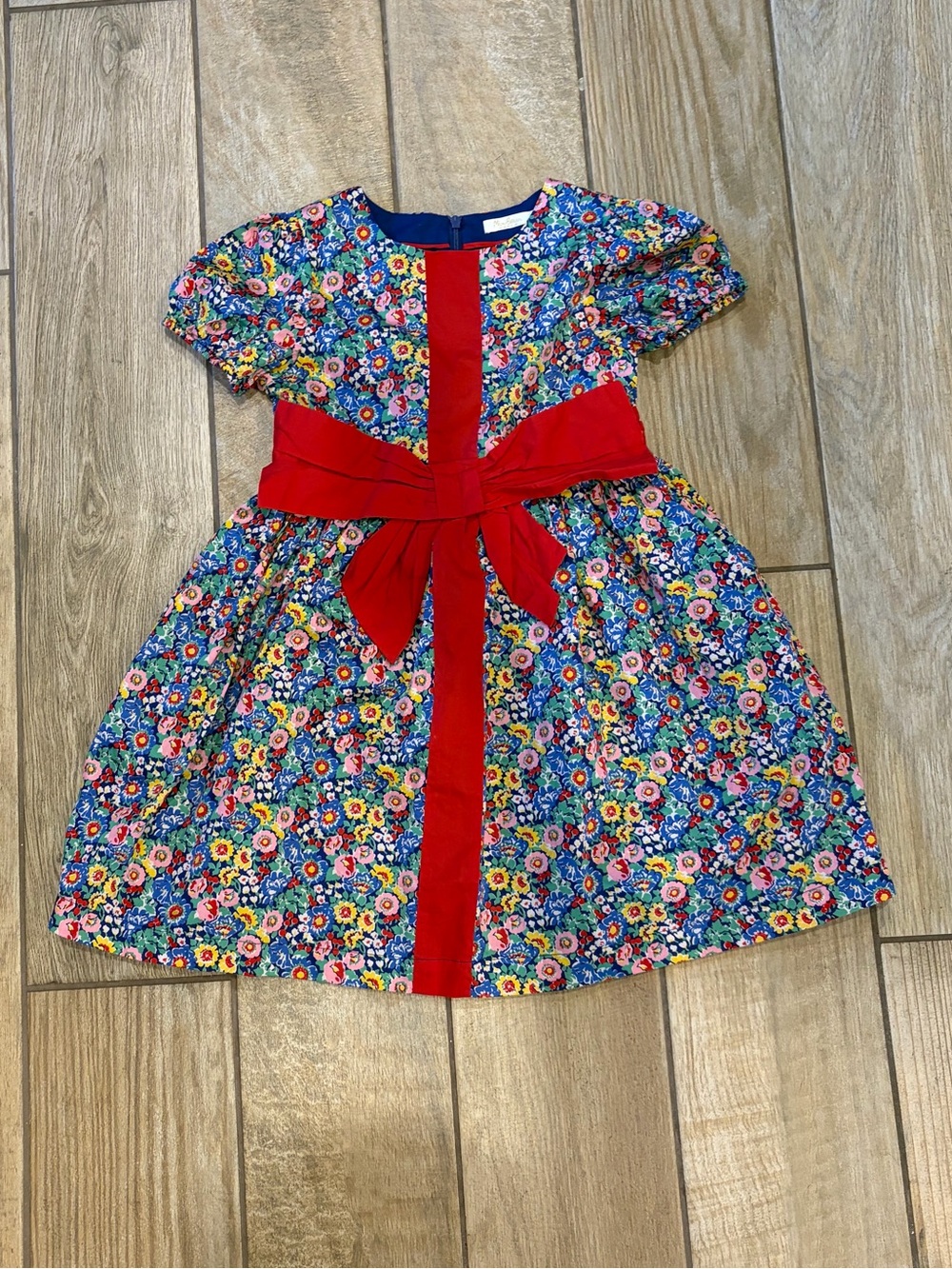 Mini Boden Floral Bow Party Dress